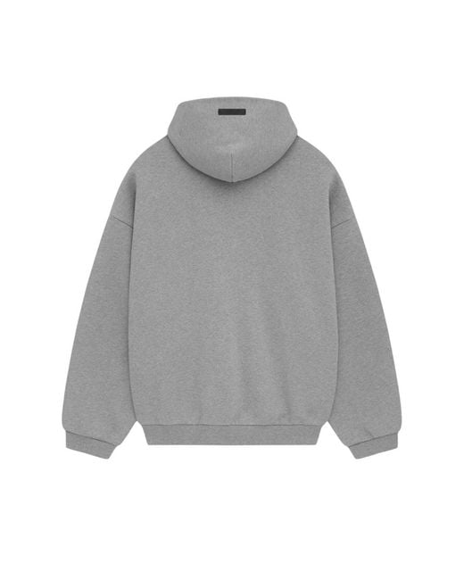 Fear Of God Gray Ss25 Fleece Hoodie for men