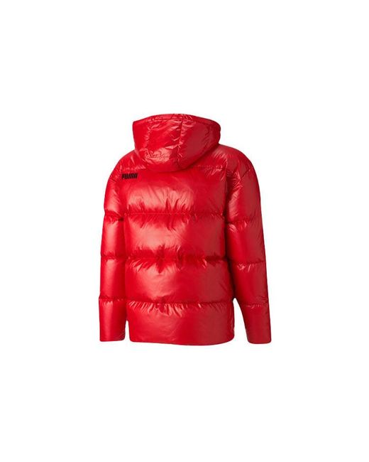 PUMA Red Volume Down Jacket for men