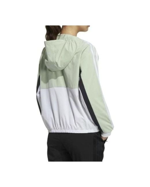 Adidas White (Wmns) Hooded Jacket