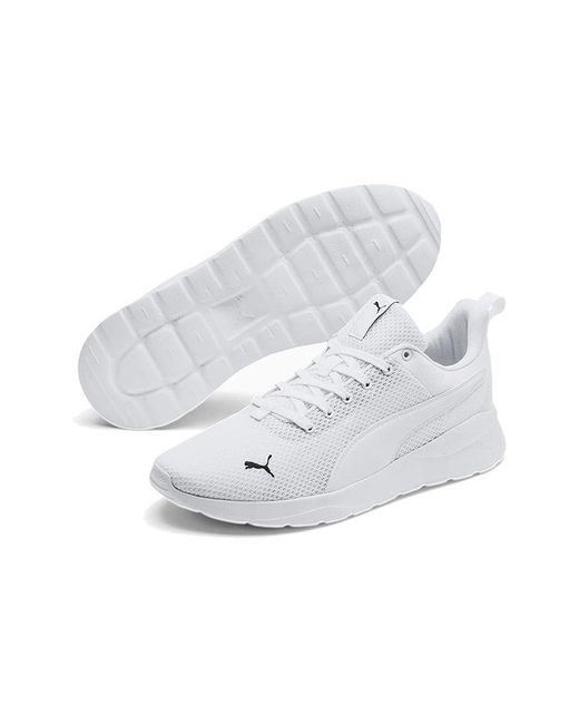 PUMA White Anzarun Lite Trainers