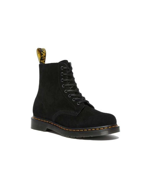 Dr. Martens Black (Wmns) Dr.Martens 1460 Pascal Suede Lace Up Boots E H Suede+E H Suede Mb'