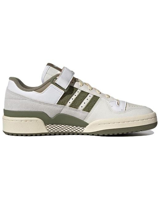Adidas White Originals Forum 84 Low for men