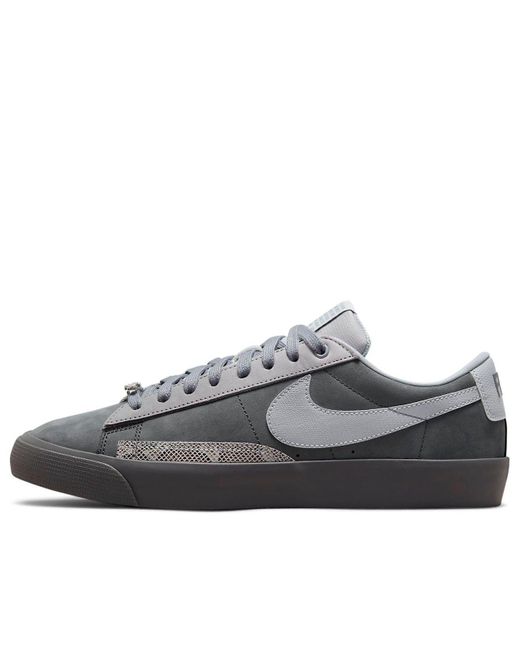 Nike Gray Forty Percent Against Rights X Blazer Low Sb 'Cool' for men