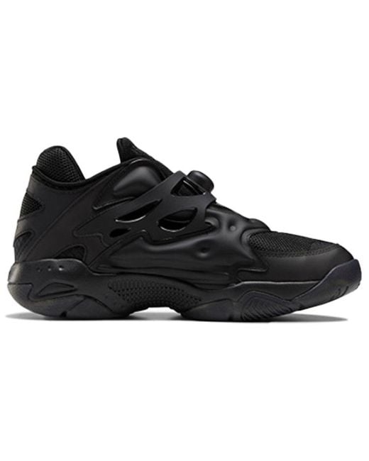 Reebok Black Pump Court 'Triple' for men