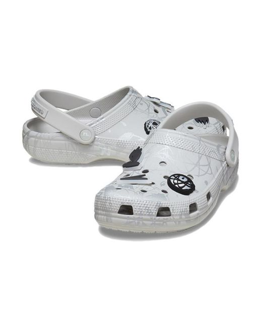 CROCSTM White X Futura Laboratories Classic Clog 'Pearl' for men
