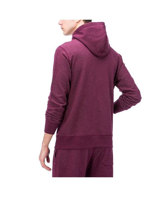 Converse Purple Half Zip Hoodie for men