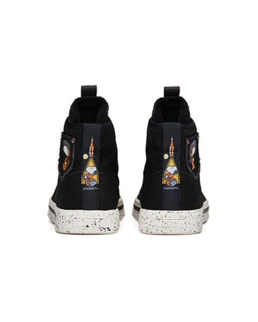 Anta Black (Wmns) X Snoopy High Top