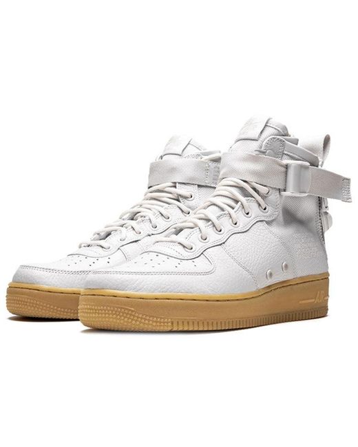 Nike White (Wmns) Sf Air Force 1 Mid 'Vast'