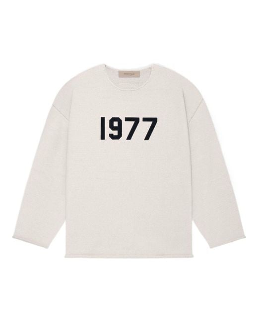 Fear Of God White Ss22 1977 Raw Edge Sweater 'Wheat' for men
