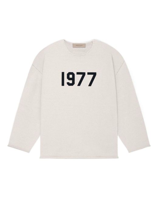 Fear Of God White Ss22 1977 Raw Edge Sweater for men