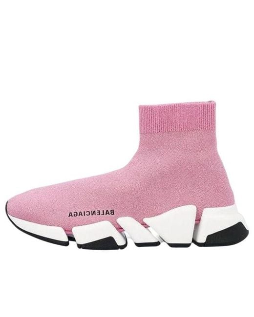 Balenciaga Pink (Wmns) Speed 2.0 Sneakers