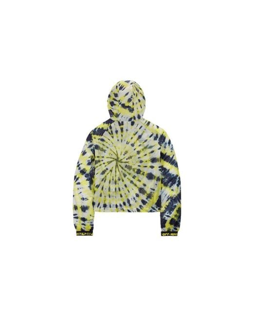 Nike Yellow (Wmns) Lab Tie-Dye Jacket 'Volt'