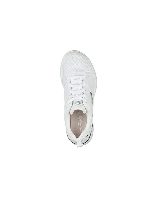 Skechers White (Wmns) Sport Skech-Air Dynamight