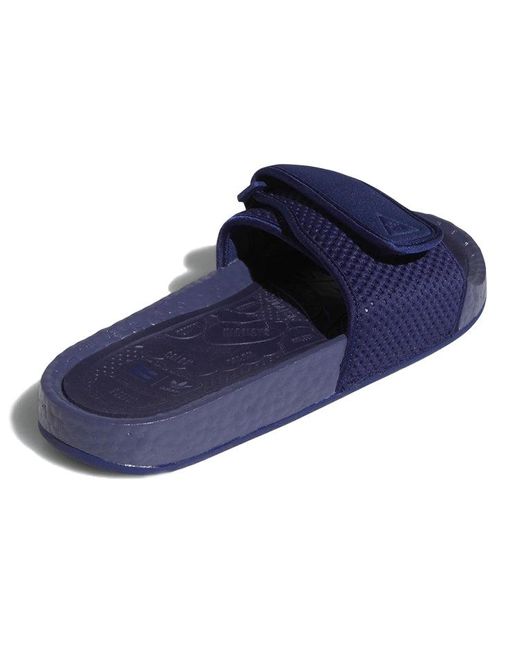 Adidas Blue X Pharrell Boost Slides 'Night Sky'