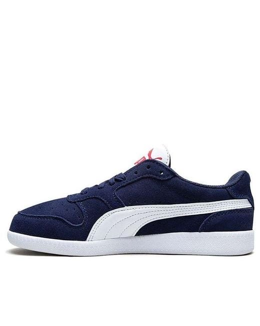 PUMA Blue Icra Trainer Sd/ Low Casual Board Shoes for men