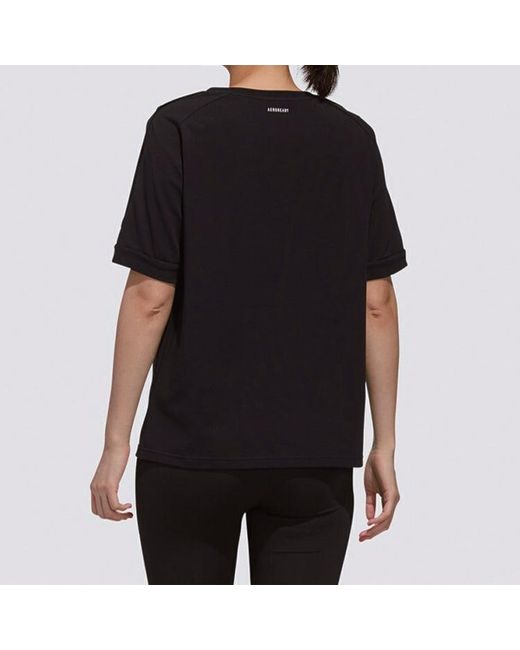Adidas Blue (Wmns) Neo Ss Tee Sports Short Sleeve