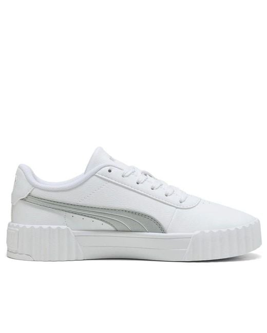 PUMA White (Wmns) Carina 3.0 Aqua Metallics