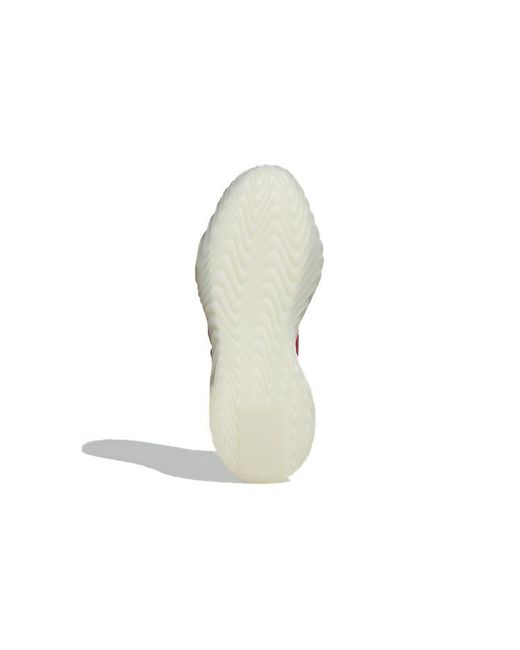 Adidas White Sobakov 2.0 Scarlet' for men