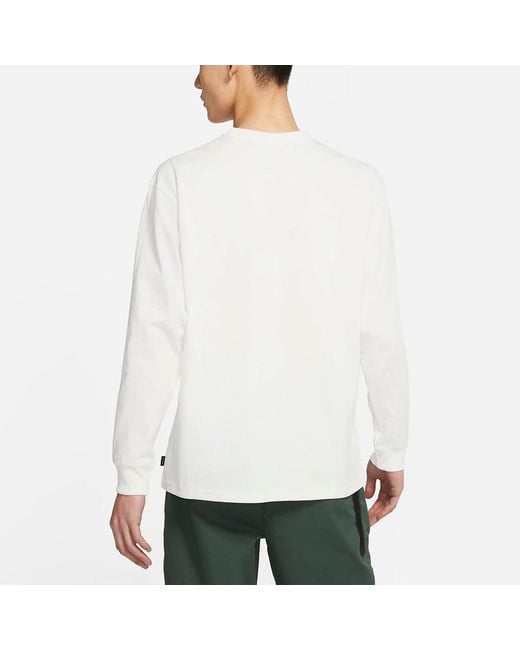 Nike White Sportswear Max 90 Sports Long Sleeve for men