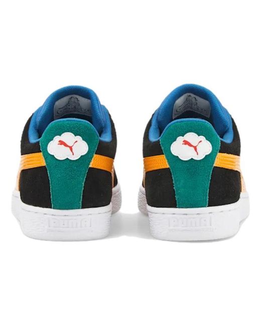 PUMA Blue Garfield X Suede 'Hungry Garfield' for men