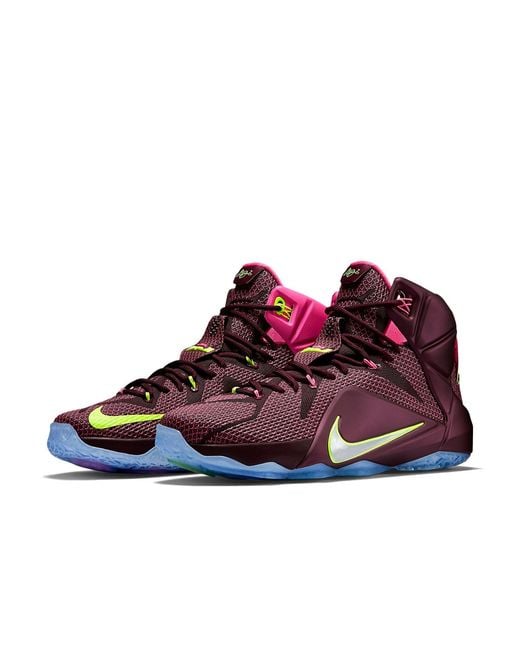 Nike Purple Lebron 12 'Double Helix' for men