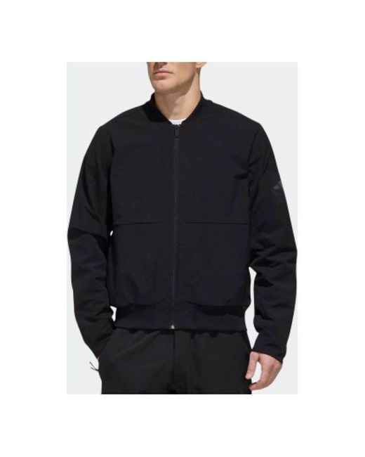 Adidas Black Pilot Sports Baseball Jacket for men