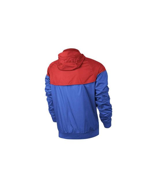 Nike Blue X Paris Saint-Germain Windrunner Hooded Jacket for men
