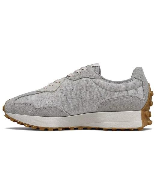 New Balance Gray (Wmns) 327 'Rain Cloud Rose Water'
