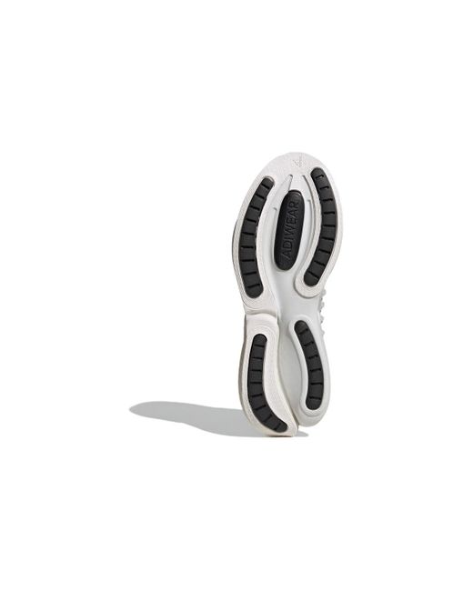 Adidas White Alphaboost V1 for men