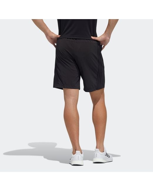 Adidas Black Fi Short Libry Woven Casual Sports Shorts for men