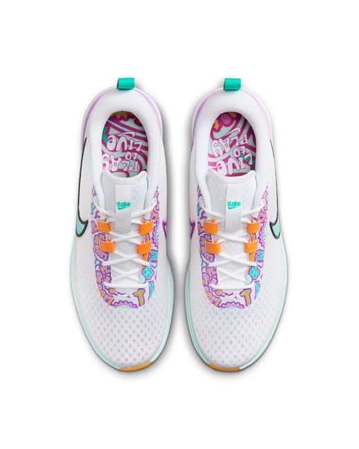 Nike White Infinity Ace Next Nature Nrg 'Live To Play, Play To Live' for men