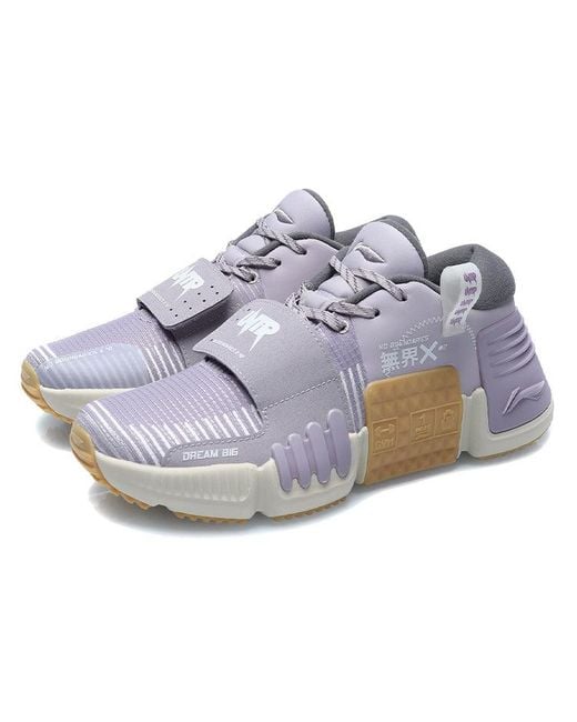 Li-ning Blue (Wmns) No Boundaries X Training Shoes 'Lilac'