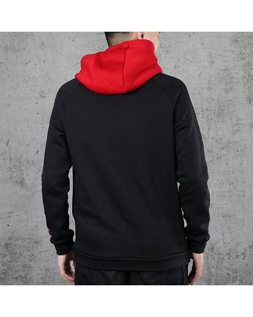 Nike Red Jumpman Classics Contrast Color Stitching Casual Sports for men