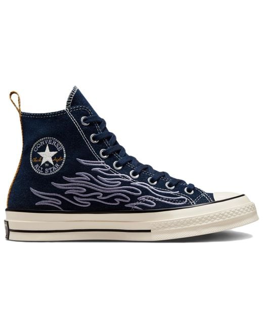 Converse Blue Chuck 70 High 'Workwear Denim Flame' for men