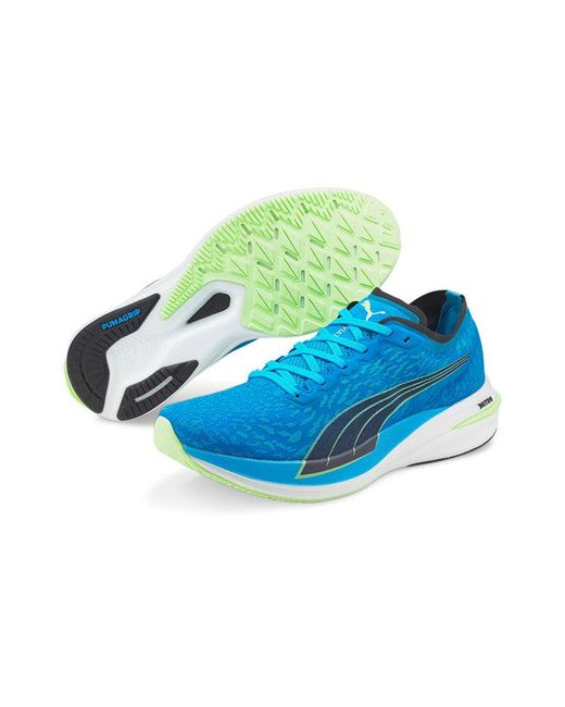 PUMA Blue Deviate Nitro 'Wildwash' for men
