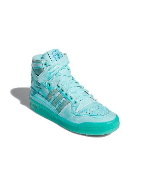 Adidas Blue Jeremy Scott X Forum High 'Dipped for men