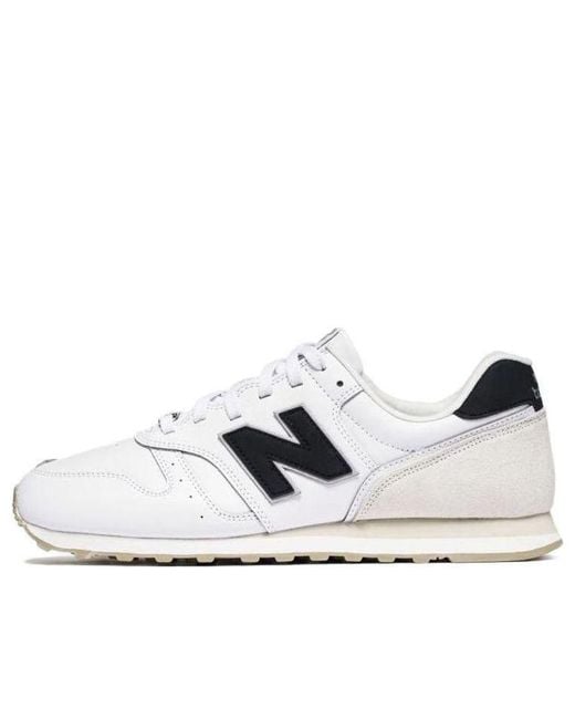 New Balance White Nb 373 for men