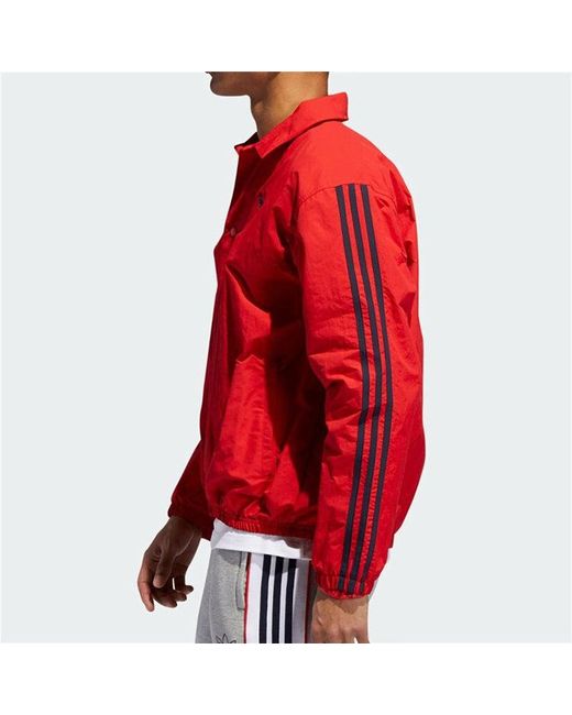 Adidas Red Originals Cozy Casual Jacket for men