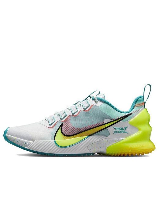 Nike Force Zoom Trout Ltd Tf Turf 'white Aurora Green Volt' in Blue for Men  | Lyst