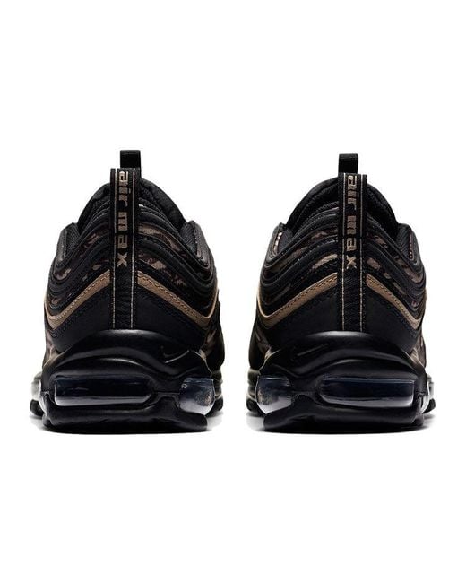 Nike Black Air Max 97 Aop 'Tiger Camo' for men