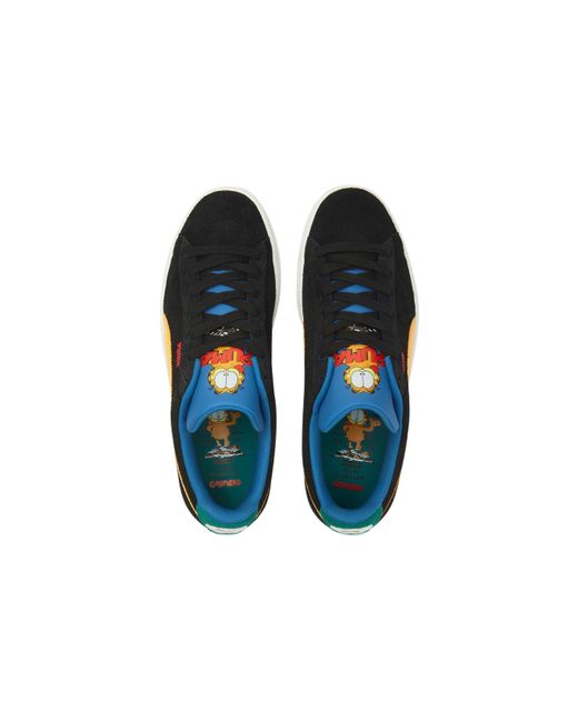 PUMA Blue Garfield X Suede 'Hungry Garfield' for men