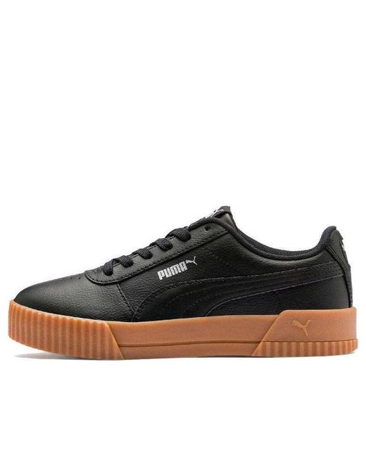 PUMA Black (Wmns) Carina Leather