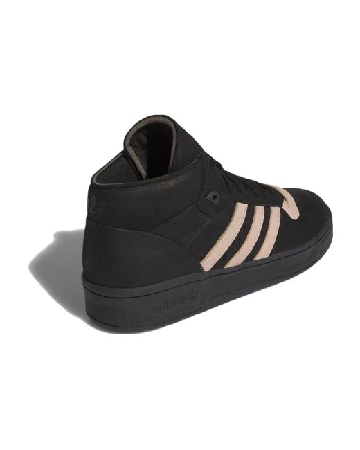 Adidas Black Rivalry Mid 001 Ash Pearl' for men
