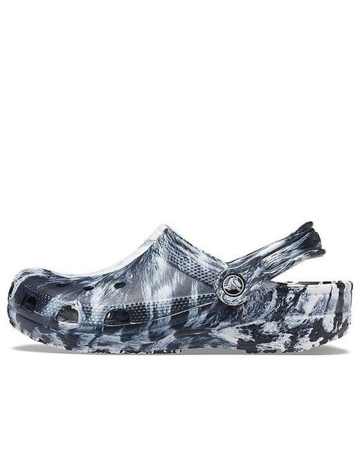 CROCSTM Blue Beach Marble Sandals