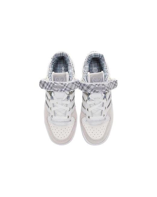 Adidas White (Wmns) Forum Low 'Crystal Plaid'