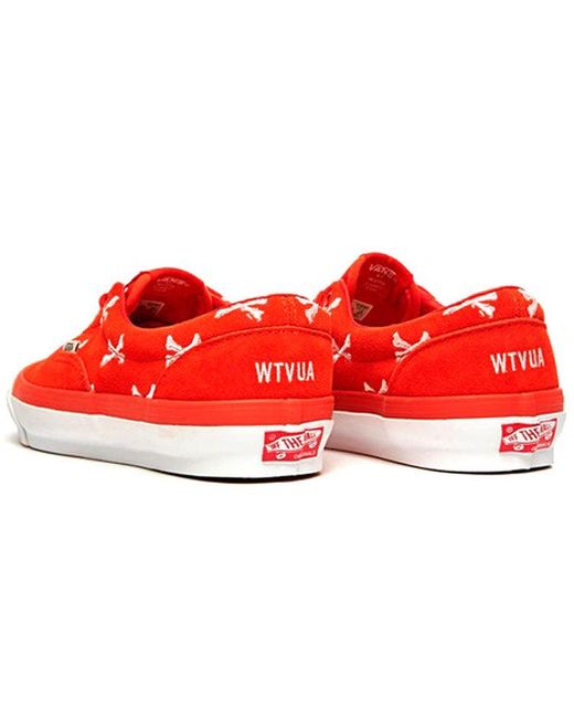 Vans Red Wtaps X Og Era Lx for men