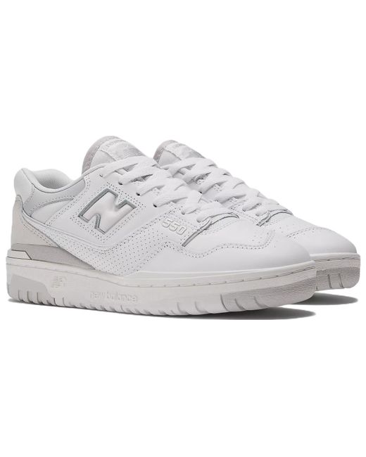 New Balance White (Wmns) 550 Rain Cloud'