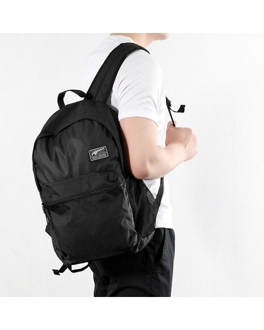 PUMA Black Academy Backpack for men