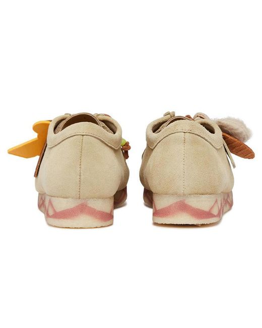 Clarks Natural (Wmns) X Aries Wallabee 'Maple Combination'