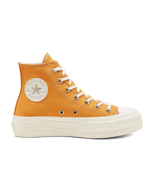 Converse Natural (Wmns) Chuck Taylor All Star Platform High 'Sunflower'